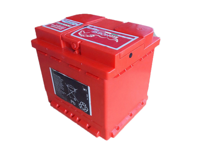 Акумуляторна батарея Red Horse Vipiemme 50AH 12V (L+) 205×175×190mm