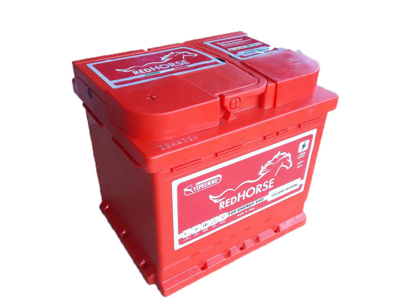 Акумуляторна батарея Red Horse Vipiemme 50AH 12V (L+) 205×175×190mm