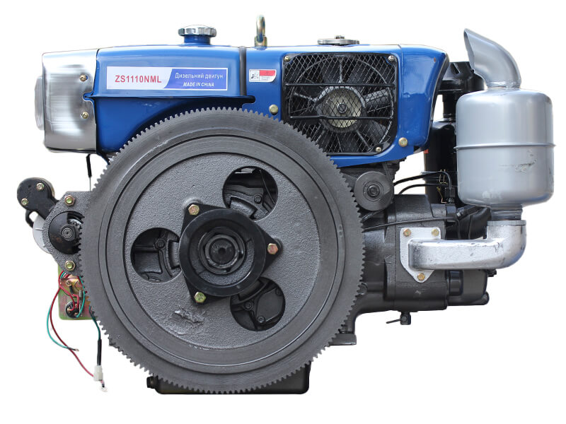 Двигун ZS1110NML TT AGRO MOTO (21 к.с.) з електростартером