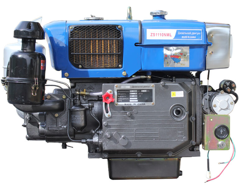 Двигун ZS1110NML TT AGRO MOTO (21 к.с.) з електростартером