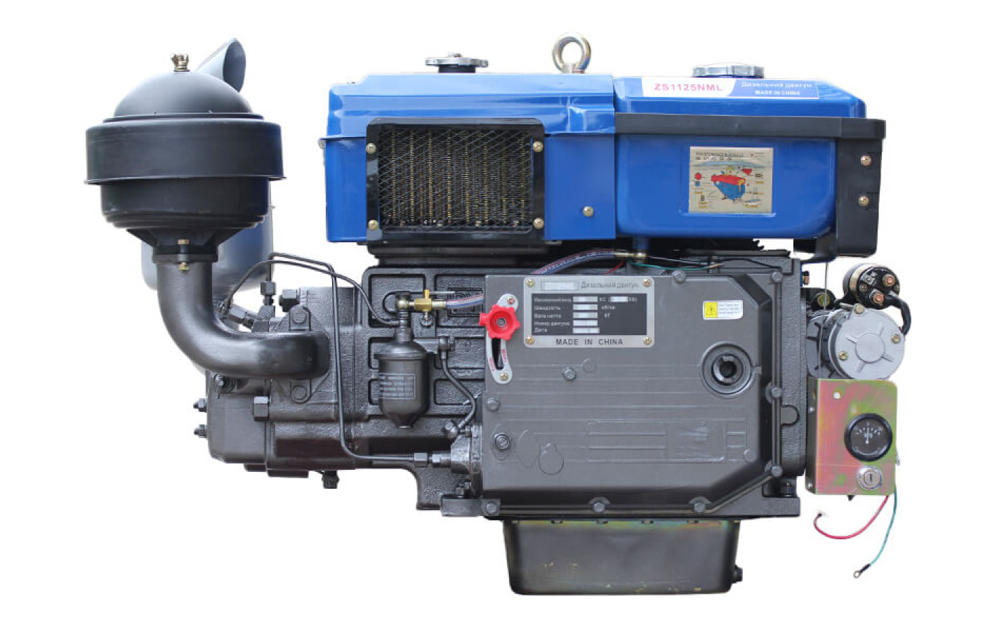 Двигун ZS1125NML - (30 л.с.) з електростартером