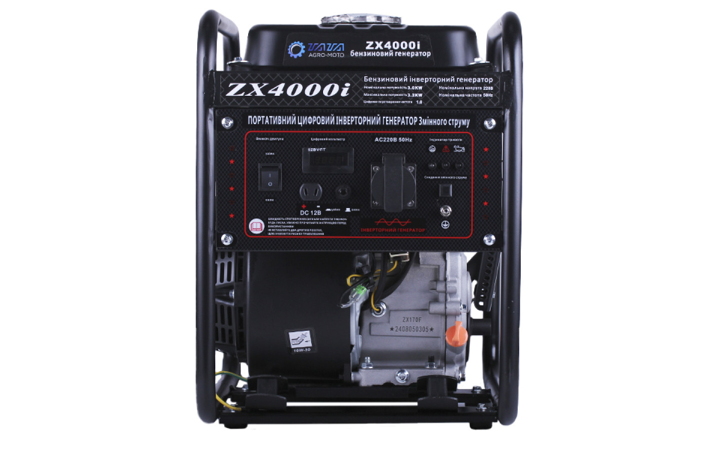 Генератор інверторний бензиновий TΛTΛ ZX4000i 3.0/3.2 KW