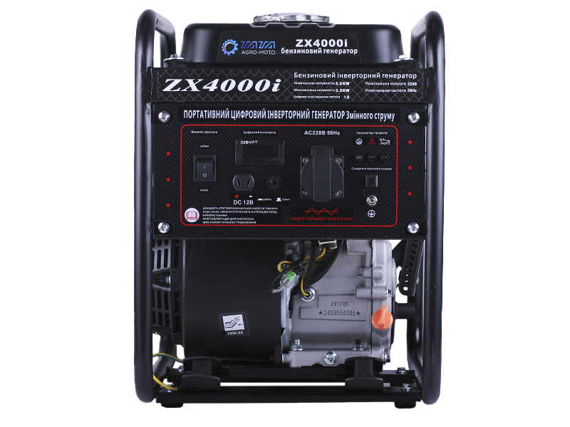 Генератор инверторный бензиновый ZX4000i 3.0/3.2 KW TT AGRO MOTO