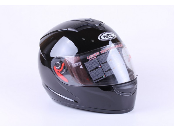 Шлем для мотоцикла, скутера MD-803 VIRTUE интеграл (черный, size L)