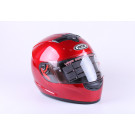 Шлем мотоциклетный интеграл MD-803 VIRTUE (красный, size L)