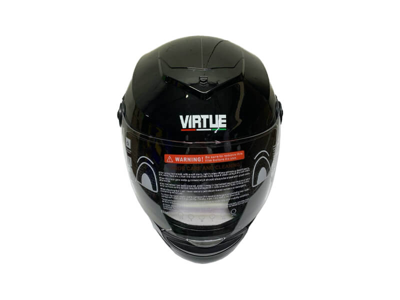 Шлем для мотоцикла, скутера MD-101B VIRTUE интеграл (черный, size M) - УЦЕНКА