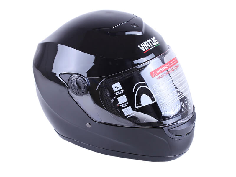 Шлем для мотоцикла, скутера MD-101B VIRTUE интеграл (черный, size L) УЦЕНКА
