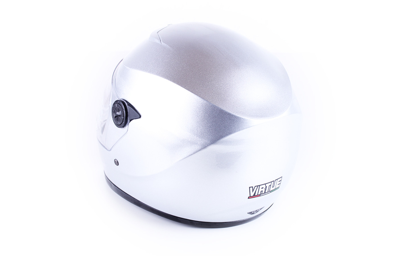 Шлем мотоциклетный интеграл MD-101B VIRTUE (серебристый металлик, size M)