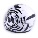 Шлем мотоциклетный модульный VIRTUE MD-903 size M зебра