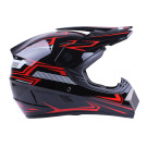 Шлем мотоциклетный кроссовый MD-905 VIRTUE красный, size L)