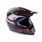 Шолом мотоциклетний MD-905 VIRTUE (чорно-жовтогарячий, size L) - УЦІНКА
