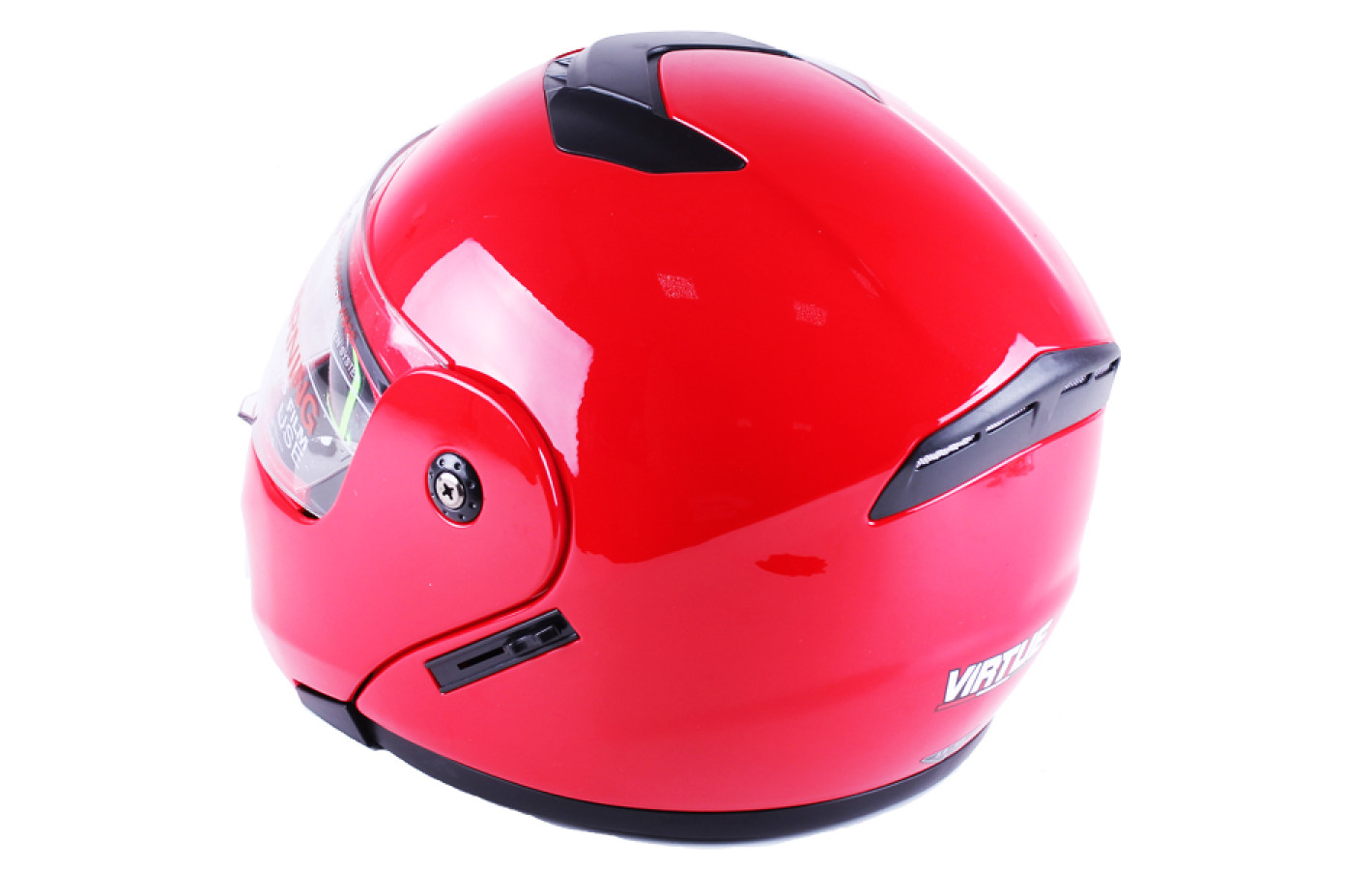 Шлем мотоциклетный модульный закрытый VIRTUE MD-903 size L красный