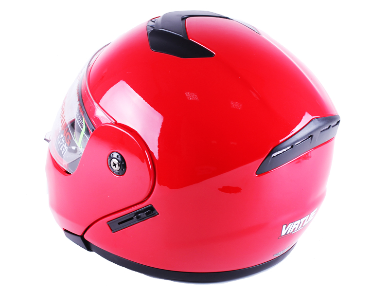 Шлем для мотоцикла, скутера VIRTUE MD-903 модульный закрытый size L красный