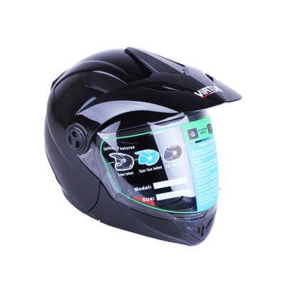 Шлем мотоциклетный трансформер MD-900 VIRTUE (черный, size L..