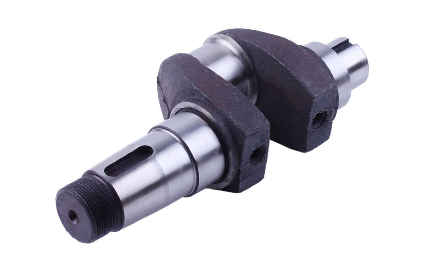 Коленвал голый GZ TΛTΛ на дизельный двигатель 195N, резьба М12, тип 2