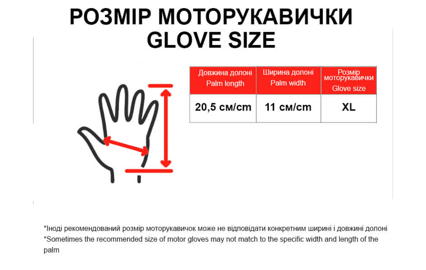 Моторукавички YM888-5 size XL поліпропілен поліестер FOX на липучці чорні