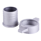 Переходник мотопомпы алюминиевый с фланца на шланг (тип 2) TΛTΛ V50