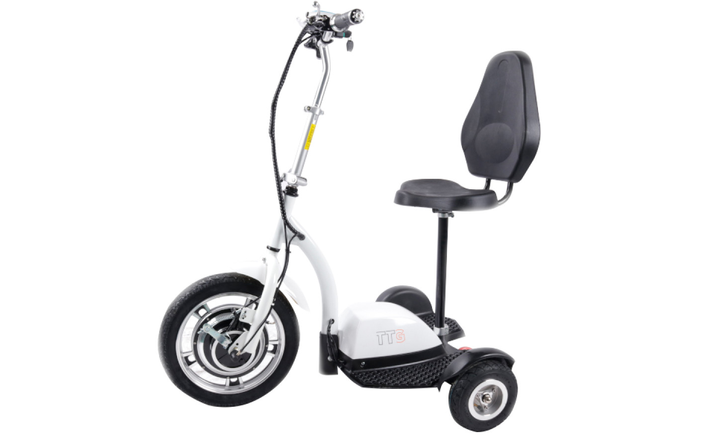 Електросамокат із сидінням (сидіння - спинка) TTG SM T06-1 36V350W 12AH білий