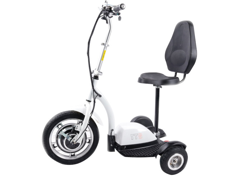 Електросамокат із сидінням (сидіння - спинка) TTG SM T06-1 36V350W 12AH білий