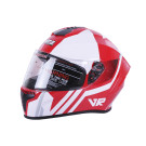 Шлем мотоциклетный интеграл MD-813 VIRTUE (красно-белый, size S)