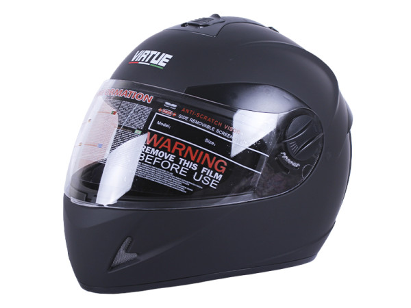 Шлем для мотоцикла, скутера MD-800 VIRTUE интеграл (черный матовый, size M)