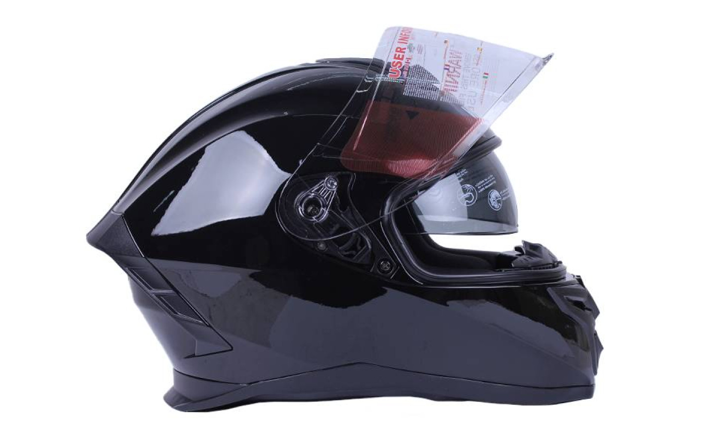 Шлем детский мотоциклетный интеграл MD-820 VIRTUE (черный, size XS)