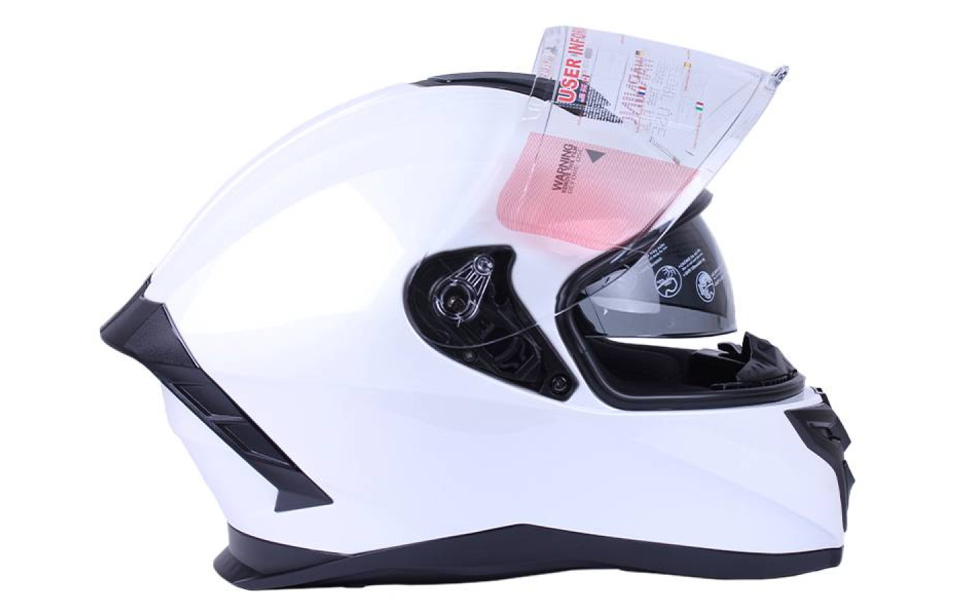 Шлем детский мотоциклетный интеграл MD-820 VIRTUE (белый, size XS)