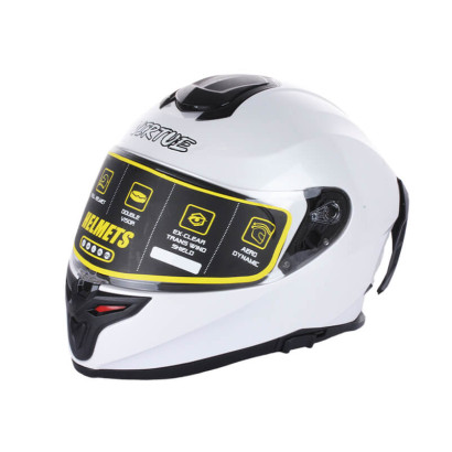 Шолом дитячий мотоциклетний інтеграл MD-820 VIRTUE, білий, s..