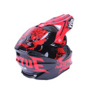 Шлем детский мотоциклетный кроссовый MD-902 VIRTUE (черно-красный, size XS)