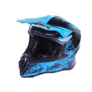 Шлем детский мотоциклетный кроссовый MD-902 VIRTUE (черно-голубой, size XS)
