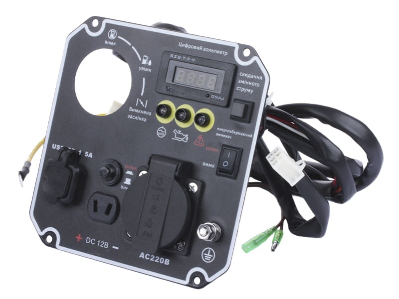 Приборная панель в сборе TT AGRO MOTO на генератор 1.8KW/2.0KW