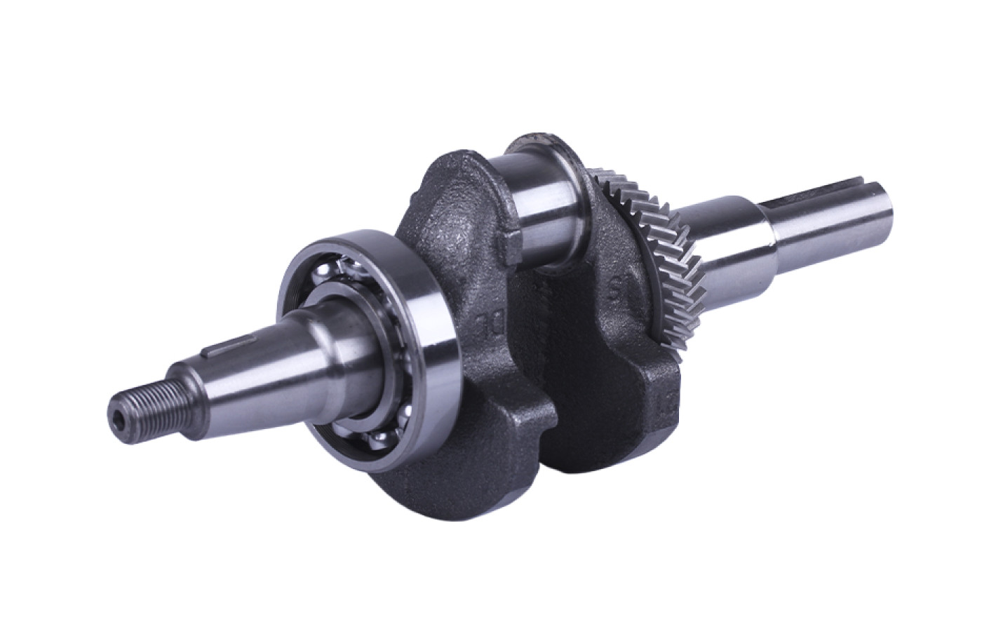 Коленвал в сборе под шпонку YBX на бензиновый двигатель 188F, диаметр 25 мм