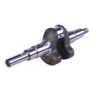 Коленвал голый YBX на дизельный двигатель 186F, под шпонку диаметром 25 мм