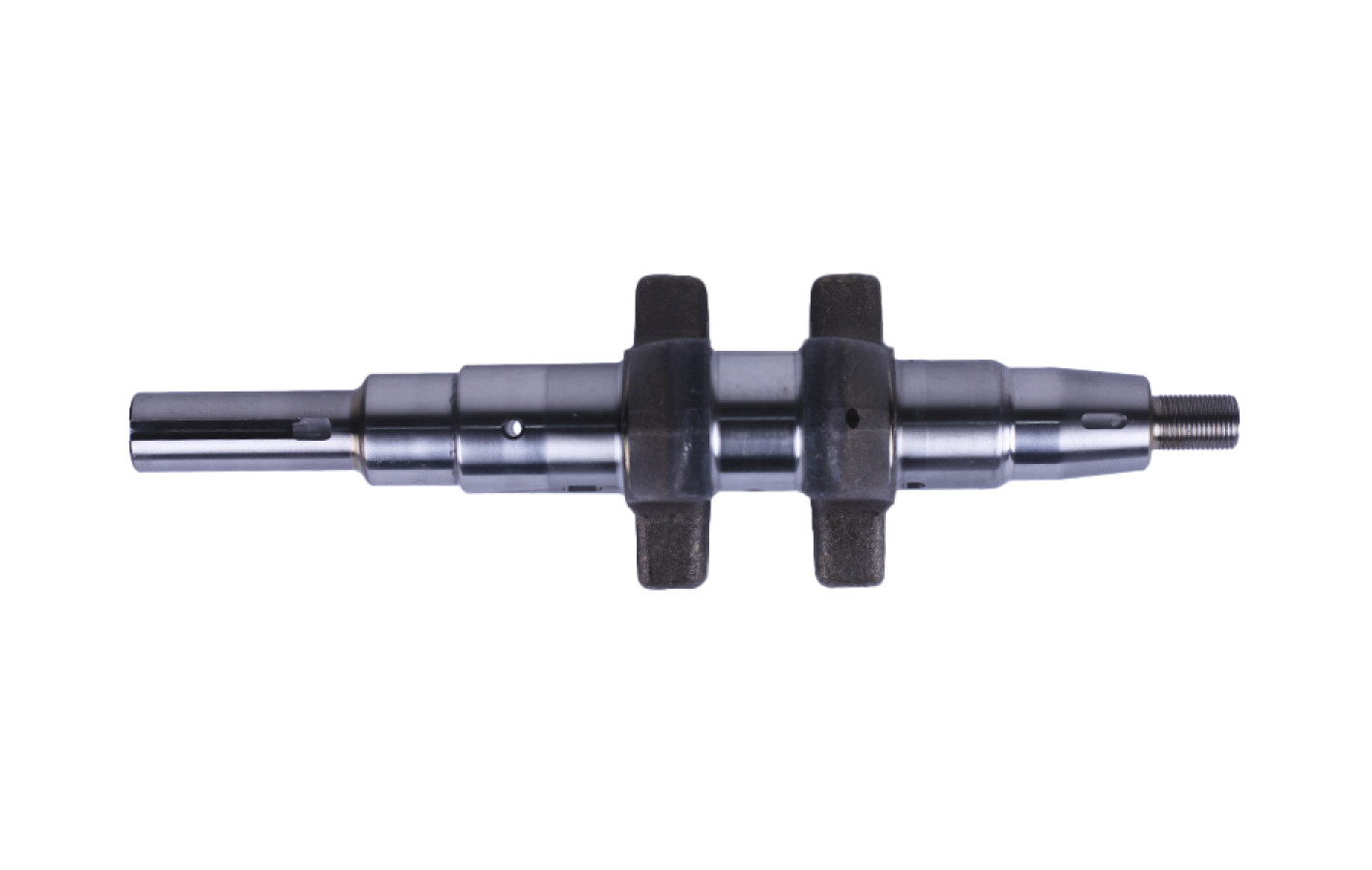 Коленвал голый YBX на дизельный двигатель 186F, под шпонку диаметром 25 мм