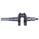 Коленвал голый YBX на дизельный двигатель 186F, под шпонку диаметром 25 мм