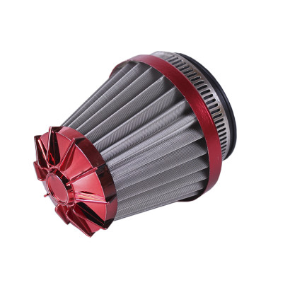 Фільтр нульовий KM червоний 48-50/35/28 мм прямий - АМ YBX