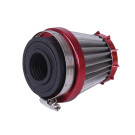 Фільтр нульовий KM червоний 48-50/35/28 мм прямий - АМ YBX
