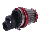 Фільтр нульовий KM червоний 48-50/35/28 мм прямий - АМ YBX