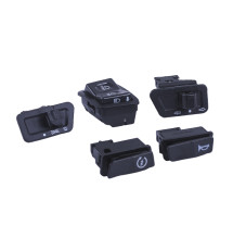 Кнопки YBX на мопед Актив, к-т 5 шт.