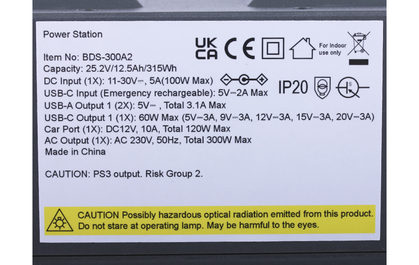 Портативна зарядна станція TΛTΛ BDS-300А2 87500mAh 300W