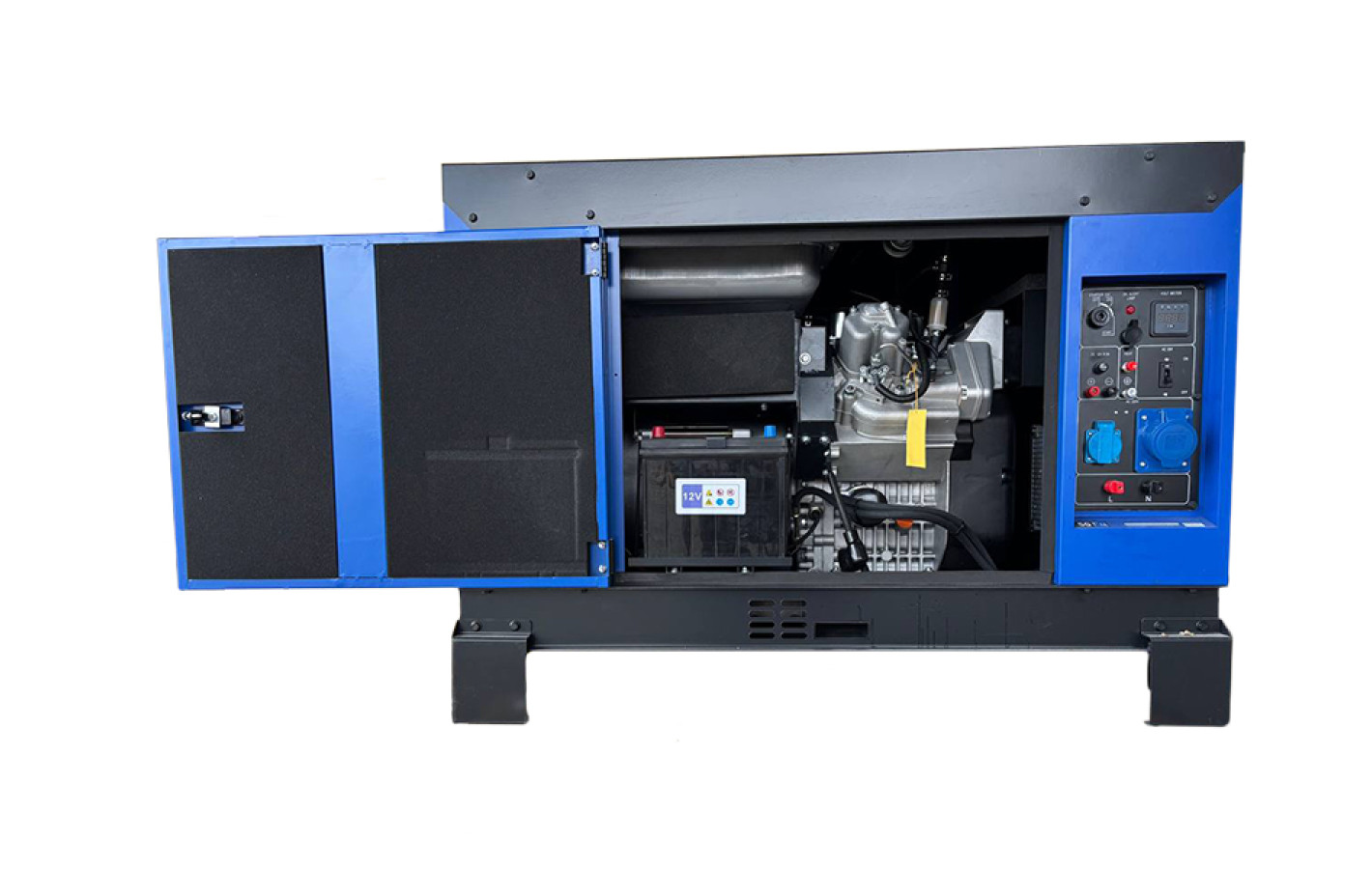 Генератор дизельний JM18000TD 15KW TΛTΛ з шумозаглушенням (однофазний, зі свічкою розжарення)