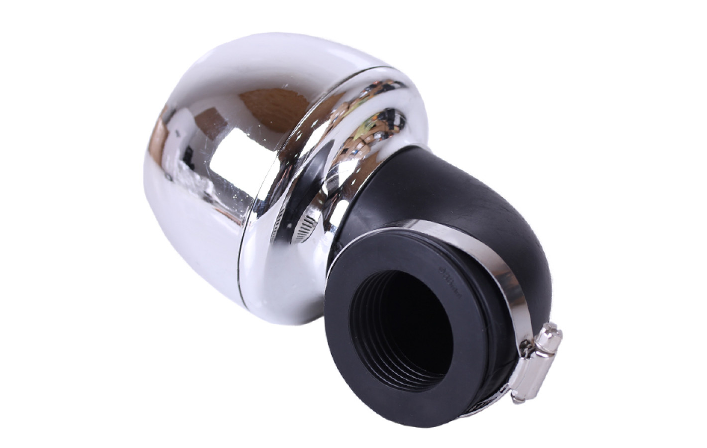 Фильтр нулевой "Turbo" хром. Ø38 мм 90° - АМ - YBX