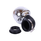 Фильтр нулевой "Turbo" хром. Ø38 мм 90° - АМ - YBX