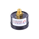 Pressure gauge for compressor black 40mm 1/8 - Compressor