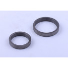 Сідла клапанів, к-т: 2 шт. - 186F YBX