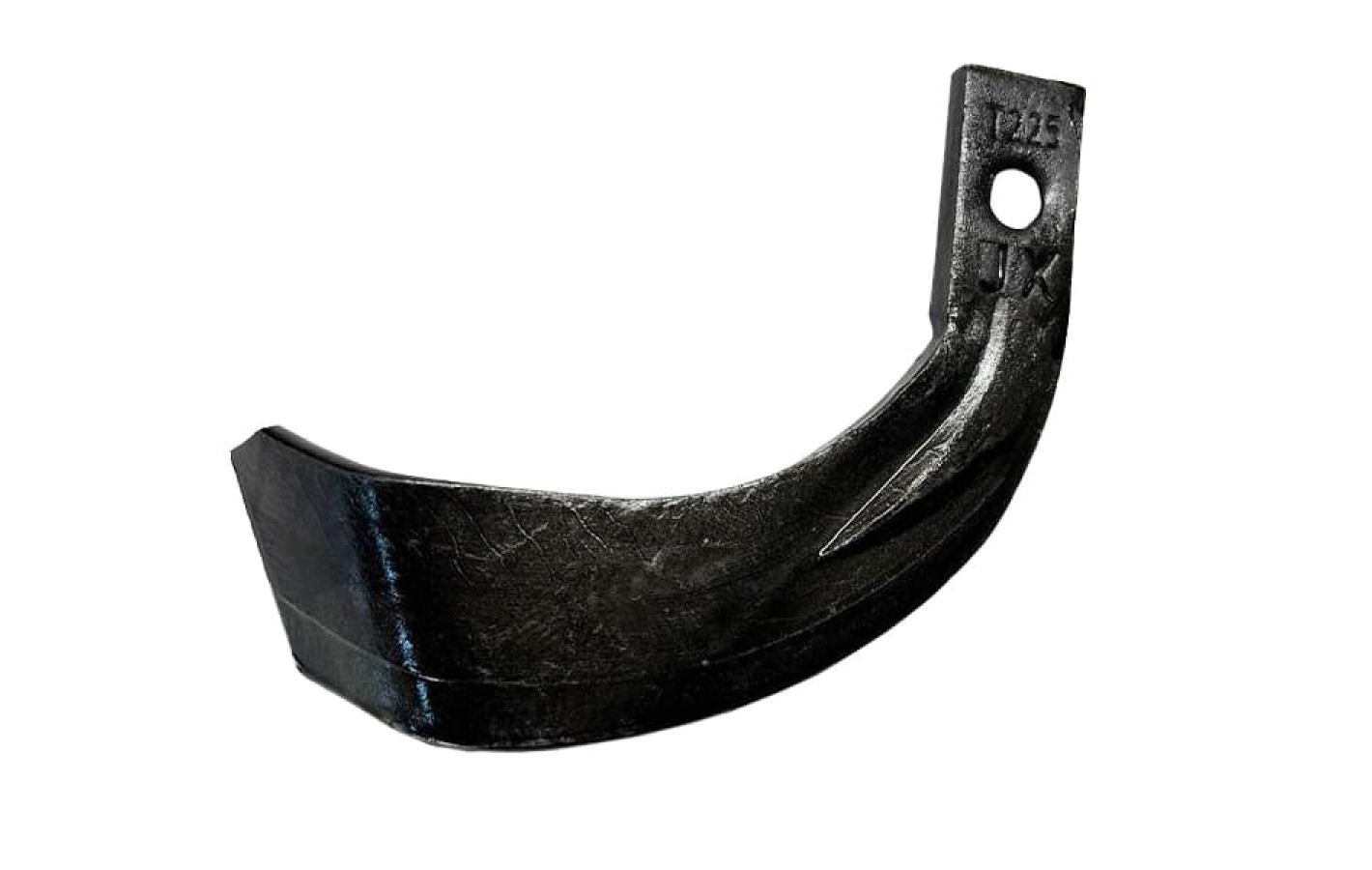 Ніж фрези правий Т225 на мототрактор, JX, 500gr, 150*175 мм 