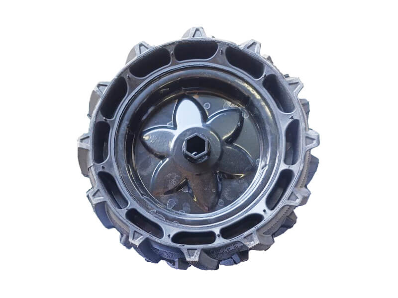 Колесо безповітряне TT AGRO MOTO 3,5×6, зі ступицею 24 мм, ліве