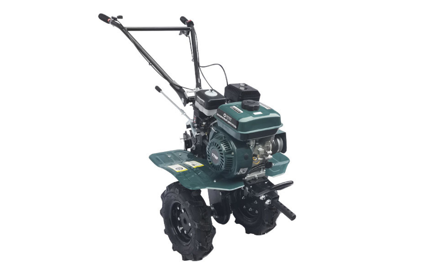 Мотоблок бензиновий MB-900-ZX TΛTΛ (ремінь), двигун 170F (7 л.с.), GREEN