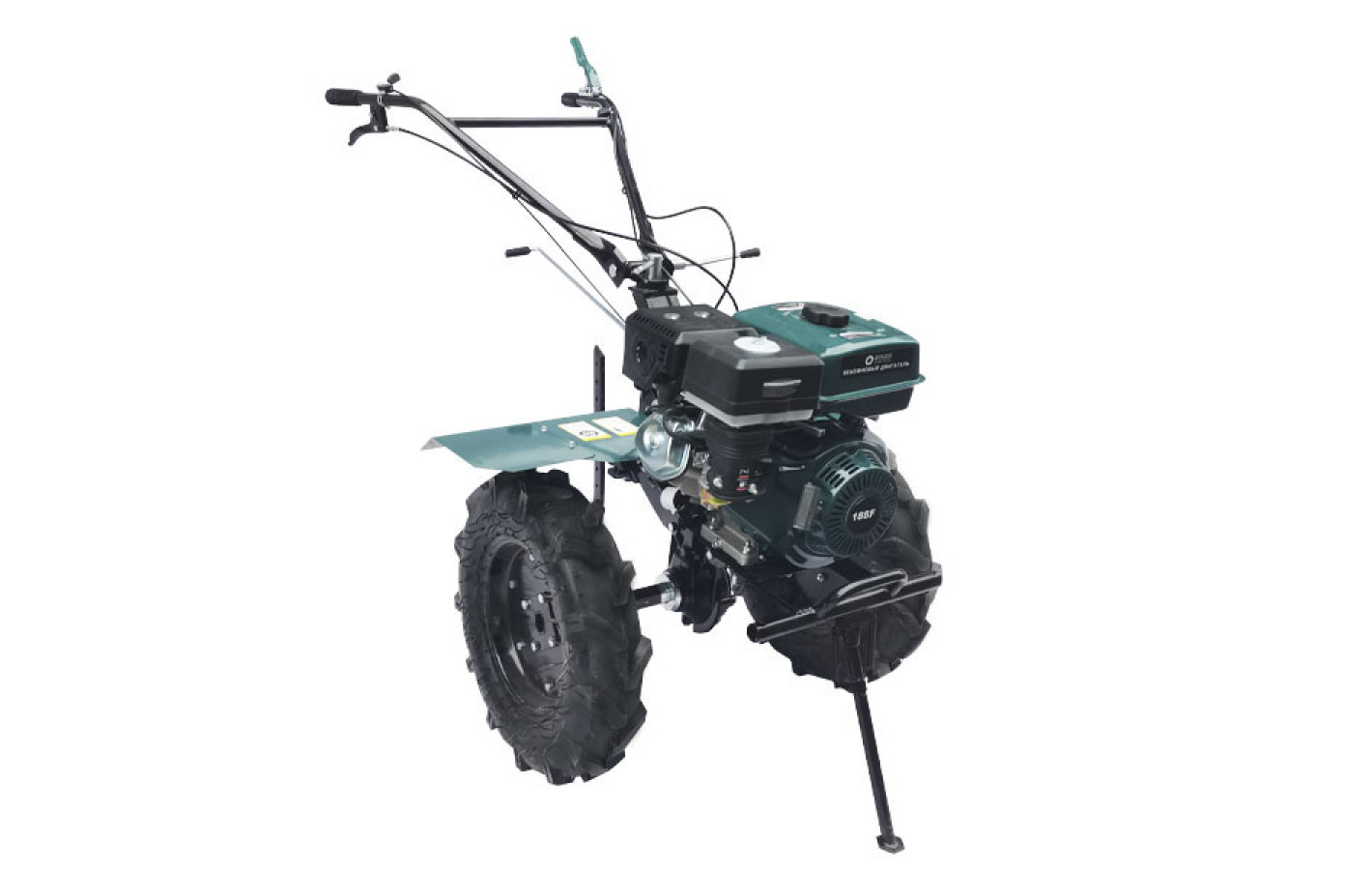 Мотоблок бензиновий MB-1100F(3-12)-ZX TΛTΛ (редукторний), колесо 5*12, двигун 188F (13 к.с.), GREEN