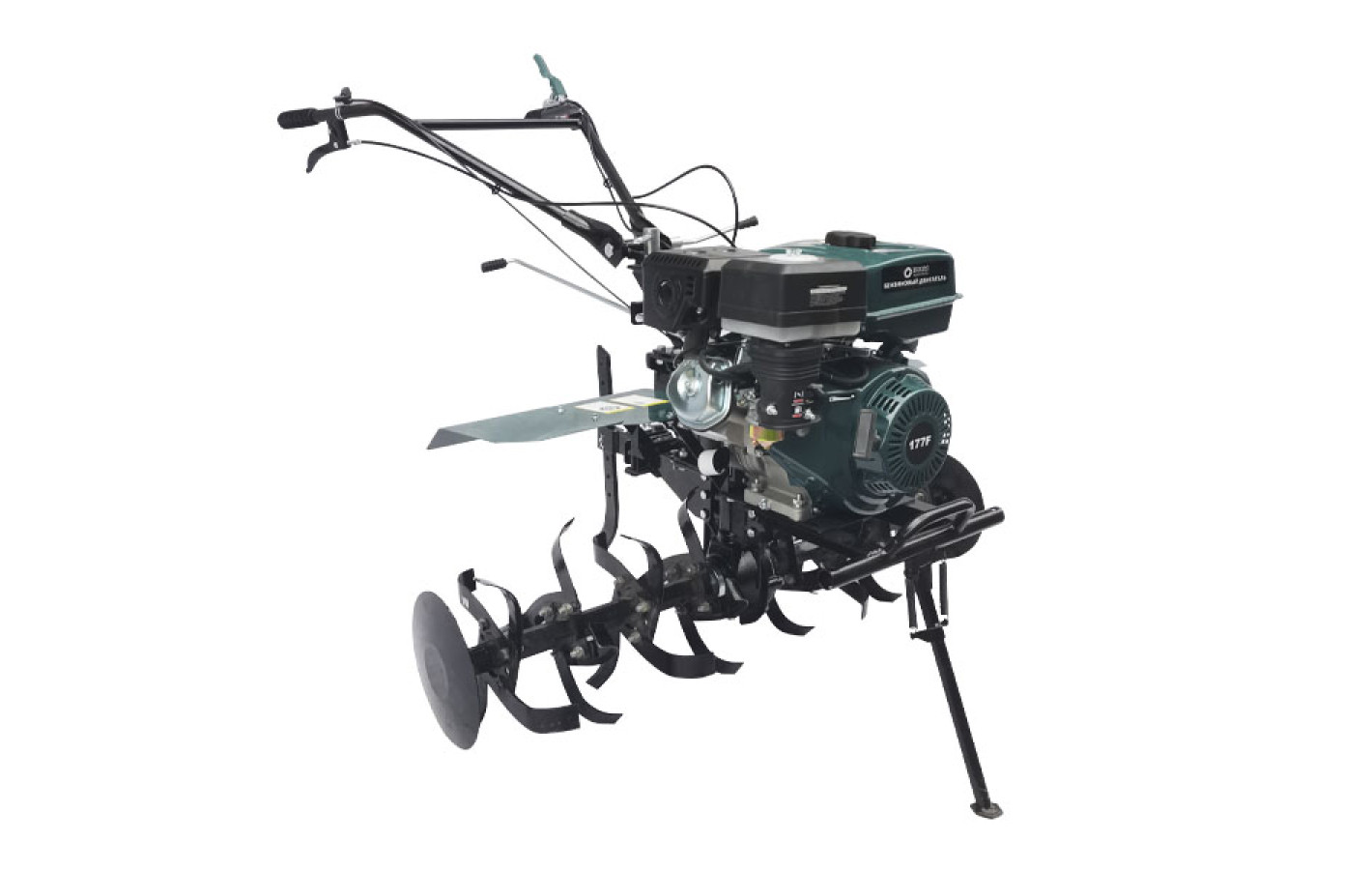 Мотоблок бензиновий MB-1100D(3-12)-ZX TΛTΛ (редукторний), колесо 5*12, двигун 177F (9 л.с.), GREEN